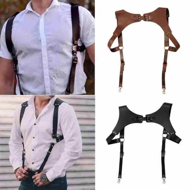 Phong Cách Âu Mỹ Quần Nam Thắt Lưng Thời Trang Mới Nhẹ Nhàng Thể Thao Treo Áo Dây Da Trưởng Thành Thắt Lưng