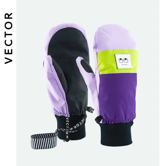 VECTOR Nữ Chuyên Nghiệp Trượt Tuyết Găng Tay Siêu Nhẹ-30 Độ Dày Ấm Áp Mùa Đông Trang Mitten Găng Tay Chống Thấm Nước Ván Trượt Tuyết Găng Tay