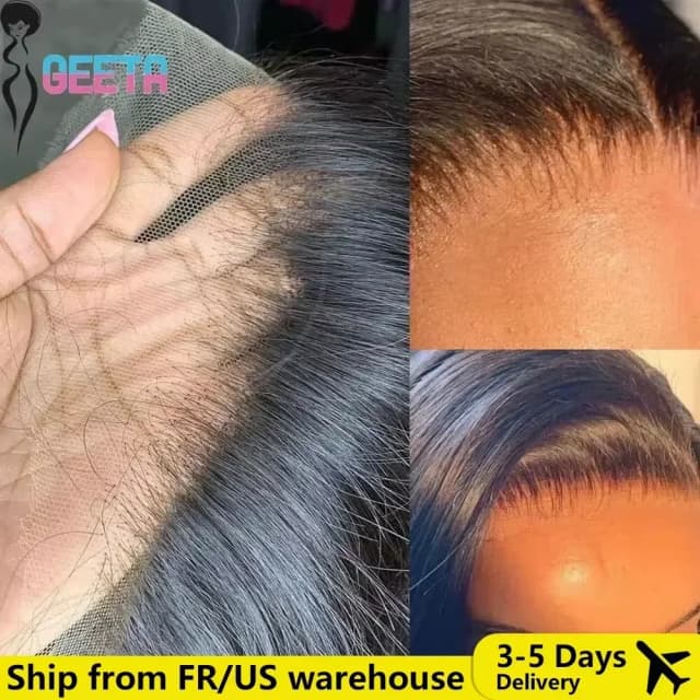 Hd Ren Phía Trước Tóc Giả 13X6 Ren Mặt Trước Tóc Giả Tóc 30Inch Xương Thẳng Trong Suốt Ren Tóc Của Con Người bộ Tóc Giả HD Ren 4X4 Đóng Cửa Tóc Giả