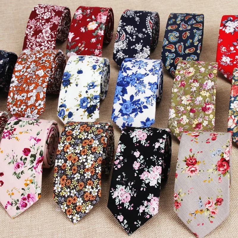 Nam Cổ Điển Hoa Quan Hệ Tay Cotton Phối Cho Nam 6CM Hẹp Hoa Vát Tặng Tiệc Cưới Thường Ngày Gravatas họa Tiết Paisley Thắt