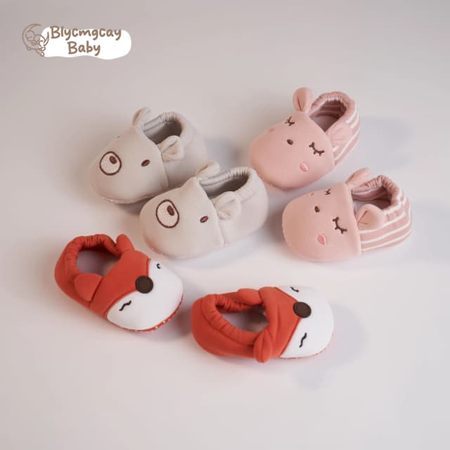 Kính Mát Unisex Trẻ Em Cotton Sock Với Động Vật Vẽ Ba Chiều Chống Trơn Trượt