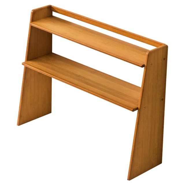 Chinese ancient style shelf, home use bedroom cabinet, student desk shelf, multi-layer simple display bookcase and storage rack