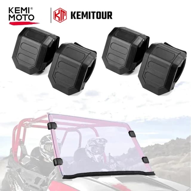 UTV Kính Chắn Gió Cửa Sổ HD Kẹp Có Thể-Am Maverick X3 1000 Tư Lệnh Cho Xe Honda Tiên Phong Tương Thích Với Polaris RZR cho Cf Moto