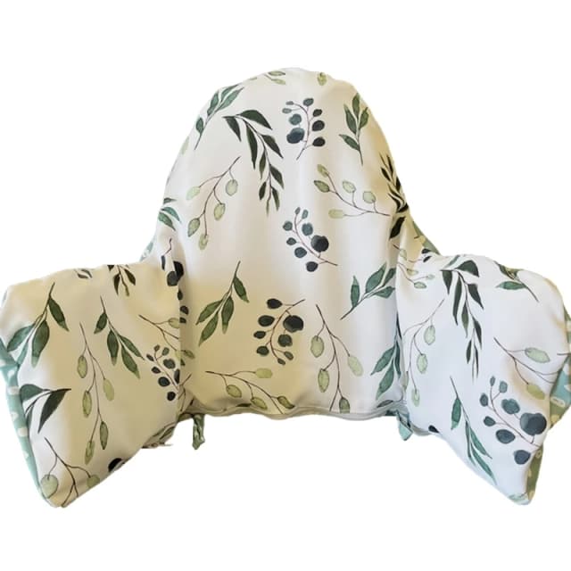 Polyester Cotton Kids Baby Print Dining-Chair Cushion Cover Children-Seat Inflatable Back Cushions Pillow Baby Accessory