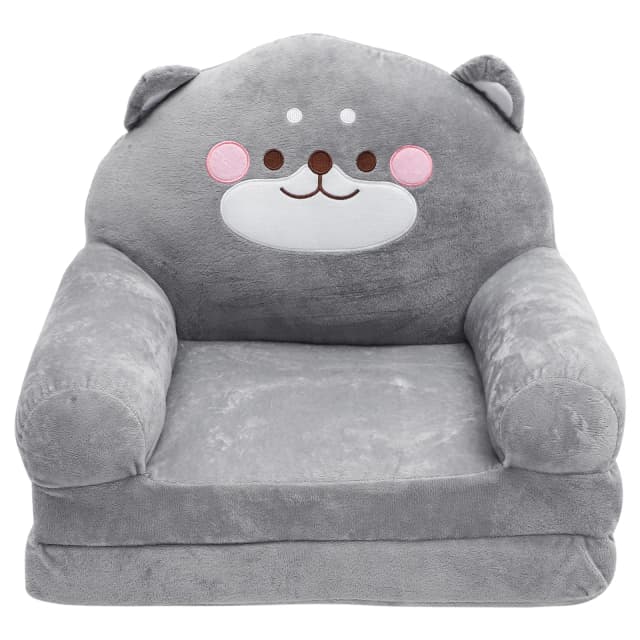 Folding Children's Sofa Armchair Mini Baby For Couches Elephant Shape Kid Seat Plush Kid's Toy Set Kids  Baby Plush Seat Sofa