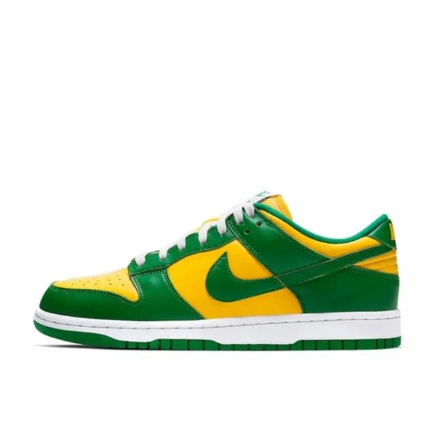 Nike Court Vision 1 Low new men's and women's casual fashion plate shoes spring and summer non-slip wear yellow green