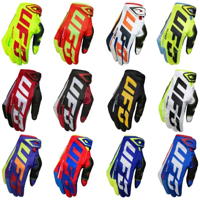 UFO Almst Ngoài Đường Găng Tay Xe Máy Enduro Chống Sốc Nam Đua Guantes Moto Chéo Luvas Xe Máy MX ATV Găng Tay mùa Hè
