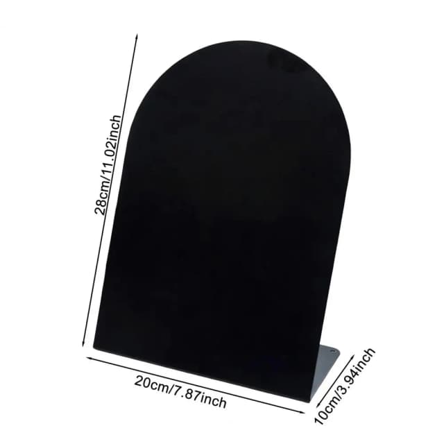 28*20cm Magnetic Message Board Iron Memo Reminder Board Easy To Write Erase Reusable Display Panel For Productivity Improvement