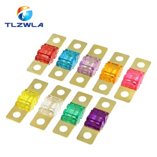 5 Chiếc ANS Cầu Chì 20A 30A 40A 50A 60A 70A 80A 100A 125A 150A 175A ANL Mạ Vàng Bông Xe Ô Tô cầu Chì Mini Âm Thanh Nổi AFS Cầu Chì