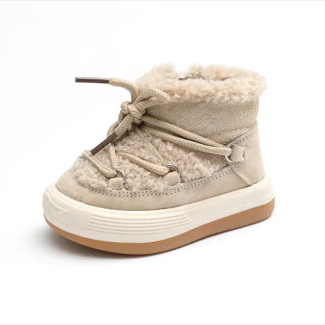 GT-CECD 2022 Mới Mùa Đông Cho Bé Giày Ấm Sang Trọng Đế Cao Su Tập Đi Trẻ Em Giày Sneakers Trẻ Sơ Sinh Thời Trang Bé Trai Bé Gái Giày
