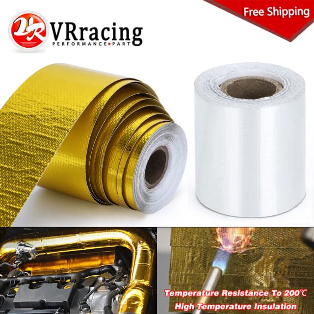 VR Đua-2 "Trong 1 Hiệu Suất Xả Băng Đa Tạp Downpipe Cách Điện Cách Nhiệt Bọc VR1901