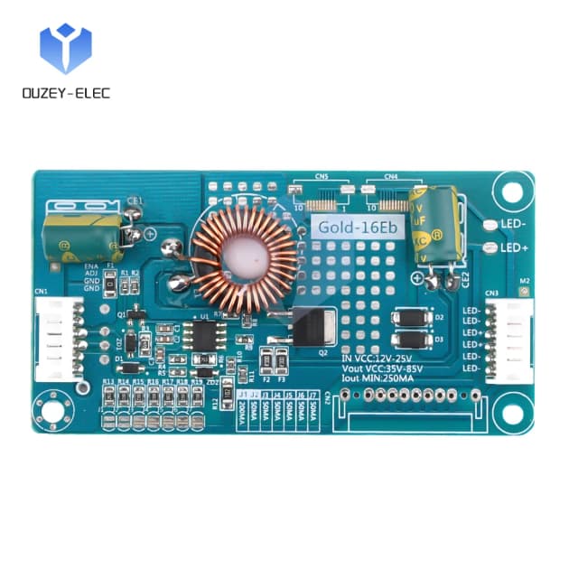 Mô đun điều khiển đèn nền TV LCD LED Bảng điều khiển tăng áp Bộ chuyển đổi dòng không đổi bộ đổi nguồn điện áp đầu ra 15V ~ 88V / 35V ~ 85V