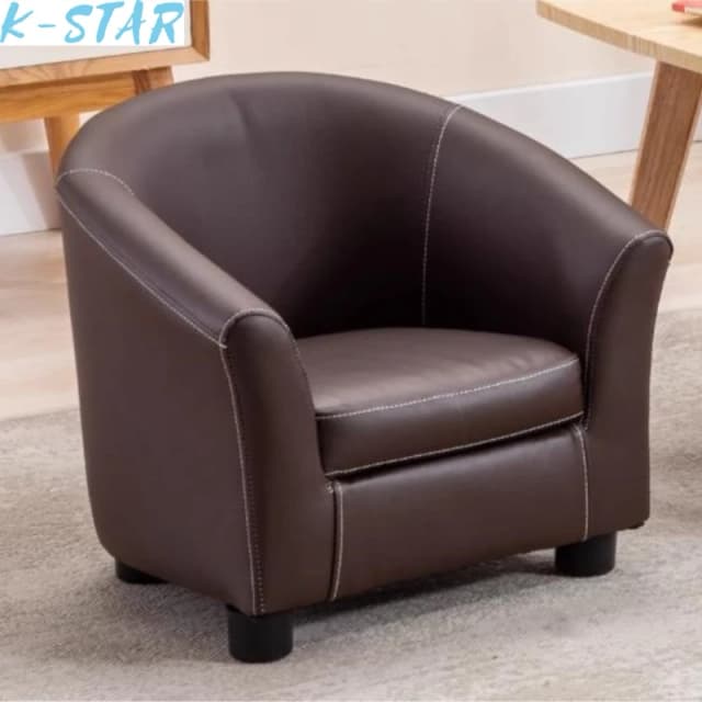 K-Star Children's Sofa Chair Mini Bedroom Balcony Baby Kindergarten Cute Gift Single Sofa Children's Sofa Leather Art New 2025