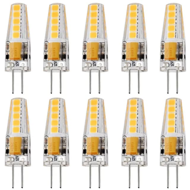 G4 LED Bulb 5W 12V/AC220V 2835 SMD 10led Warm/Cold White 360 Degree Angle Chandelier Light Replace Halogen Lamp