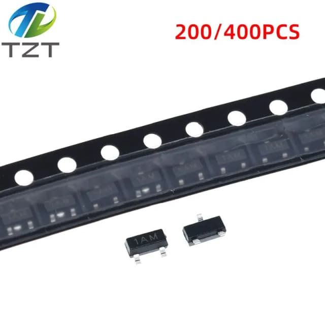 TZT 200/400PCS MMBT3904 2N3904
