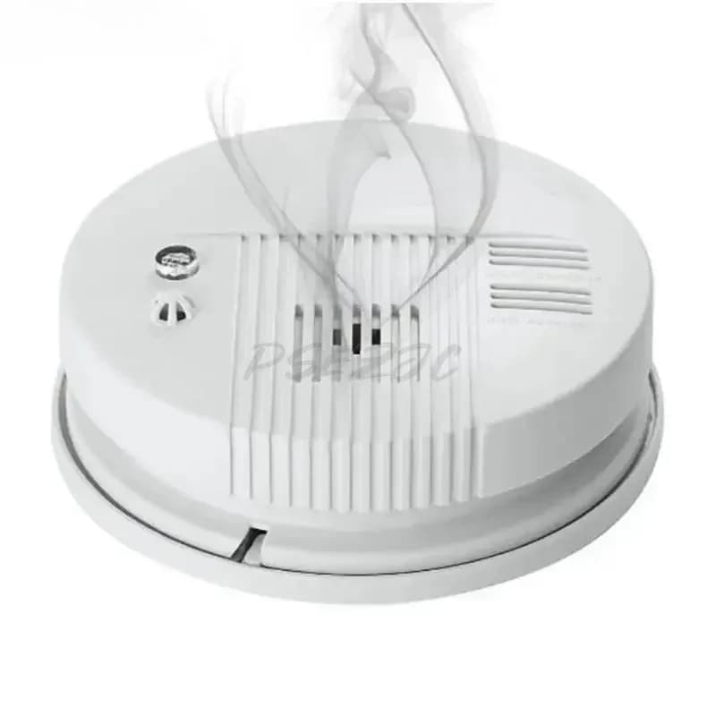 Dual Voltage Portable Smoke Alarm – 220V Wired Indoor Fire Detecto