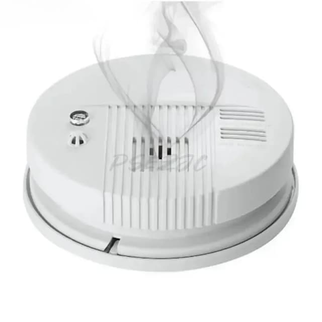 Dual Voltage Portable Smoke Alarm – 220V Wired Indoor Fire Detecto