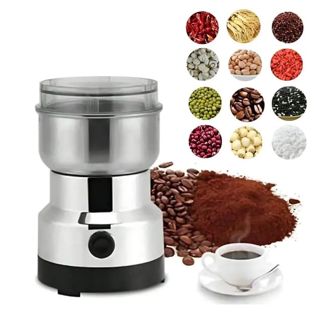 4 blades Electric Coffee Bean Grinding Tool Stainless Steel Milling Machine for Seeds Spices Herbs Nuts Coffee Grinder