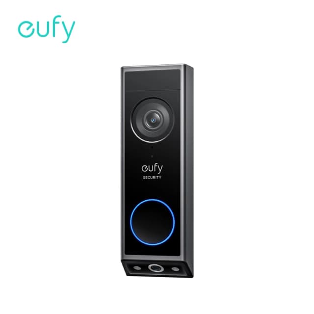 eufy Security Video Doorbell E340 Dual Cameras with Delivery Guard 2K Full HD Color Night Vision Wired or Battery Powered