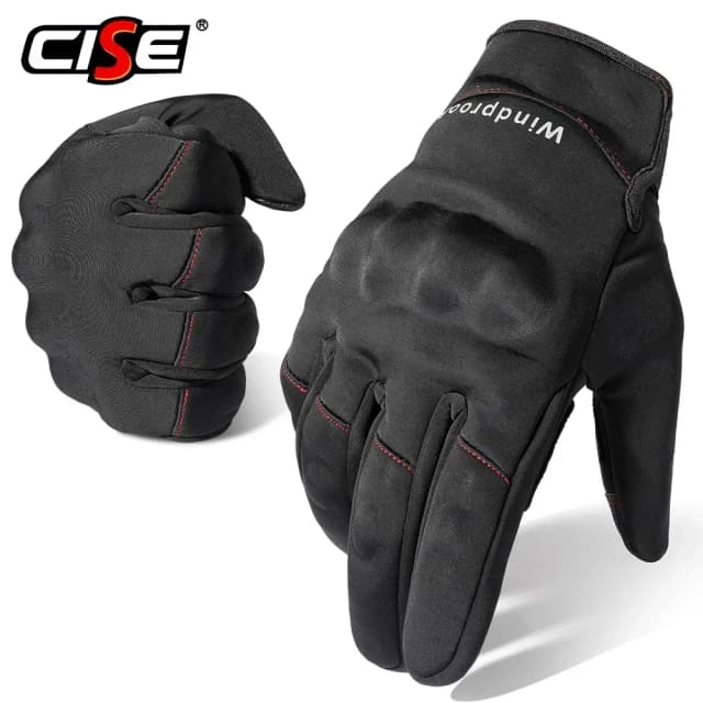Màn Hình Cảm Ứng Găng Tay Xe Máy Moto Motocross Mùa Đông Nhiệt Chống Trơn Trượt Xe Máy Biker Chống Gió Bảo Vệ Nam Nữ