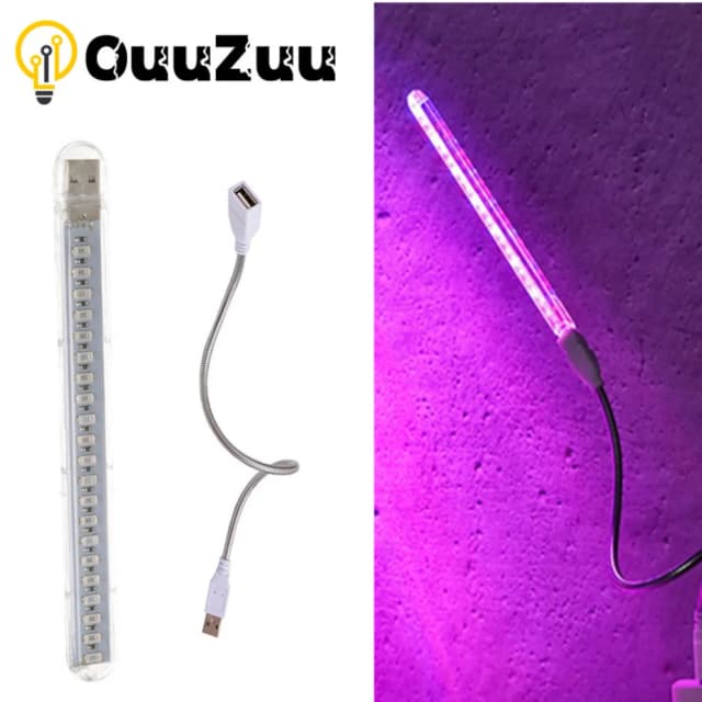 OuuZuu USB 5V LED Grow Light Full Spectrum Red & Blue Phyto Grow Lamp Indoor Phytolamp For Plants Flowers Seedling Greenhouse