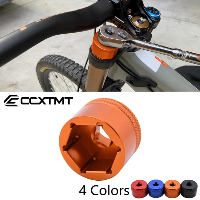 24mm 26mm 28mm 32mm Bike Fork Topcap Socket Tool Compatible For Fox Fork Float 32 34 36 38 40 For Rockshox Suntour Epixon Epicon