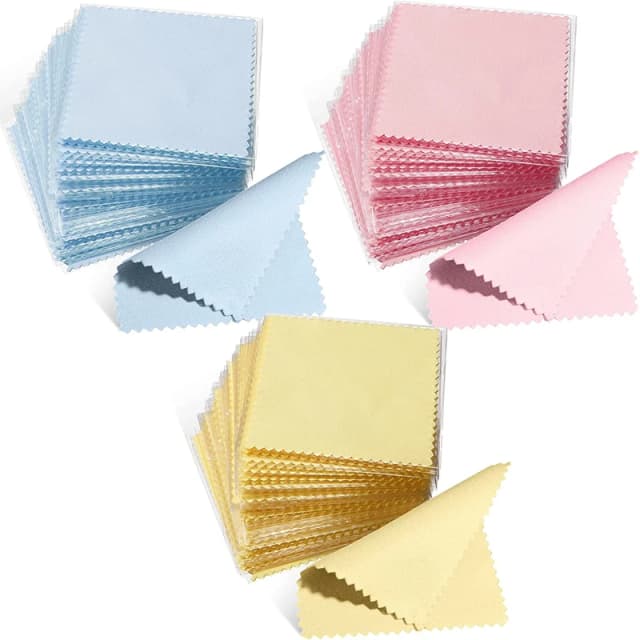 10/50Pc Bông Ba Lan Bụi Vải Cho Thủ Công Kiềng Bạc Trang Sức Dụng Cụ Thiết Bị Làm Tiếp Liệu Mặt Hàng Kinh Doanh Bao Bì