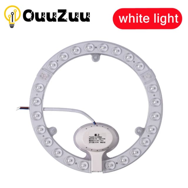 OuuZuu 12W 18W 24W 36W Vòng Bảng Vòng Tròn Ánh Sáng AC220V-240V Đèn LED Ốp Trần Tàu hình Tròn Đèn Ban Chất Lượng Cao