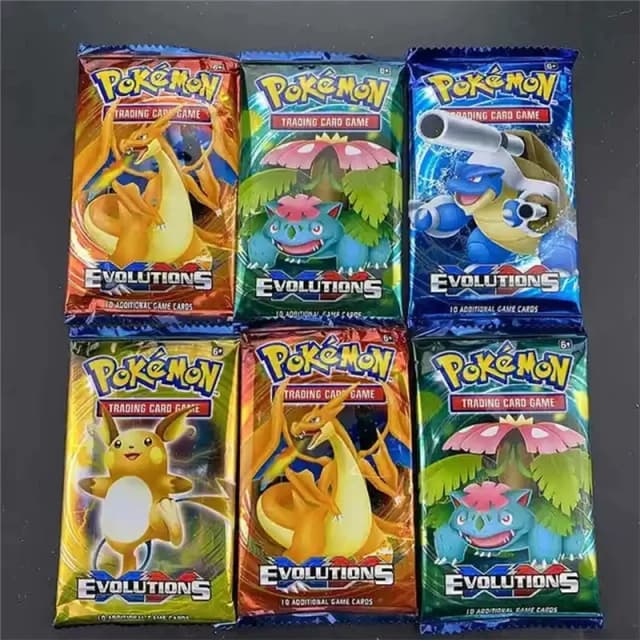 9Pcs/Bag English Pokemon Cards Vmax GX Mega Evolutions Darkness Sword Shield Booster Gift Booster Battle Collection Card Toys
