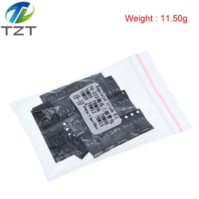 30pcs = 6 Kinds *5pcs 78M05 78M06 78M08 78M09 78M12 78M15 each 5pcs For Voltage regulator module