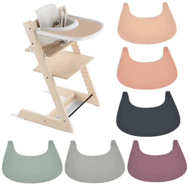 Không Chứa BPA Silicone Cho Bé Cao Ghế Ăn Placemat Chống Trơn Trượt Dễ Dàng Vệ Sinh Cao Cấp Thảm Khay Bao Có Thể Giặt Bàn Thảm cho Ghế Cao Cấp