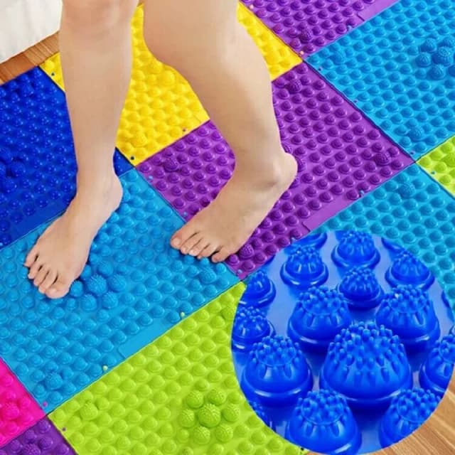 Ngón Chân Chân Cảm Giác Tích Hợp Đồ Chơi Cho Trẻ Em Và Người Lớn Trung Quốc Massage Giảm Đau Đầu Căng Thẳng Giảm Trò Vui Chơi Thảm Lau Chân