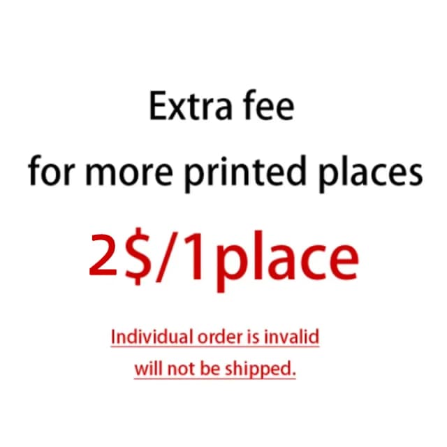 Custom Extra Fee