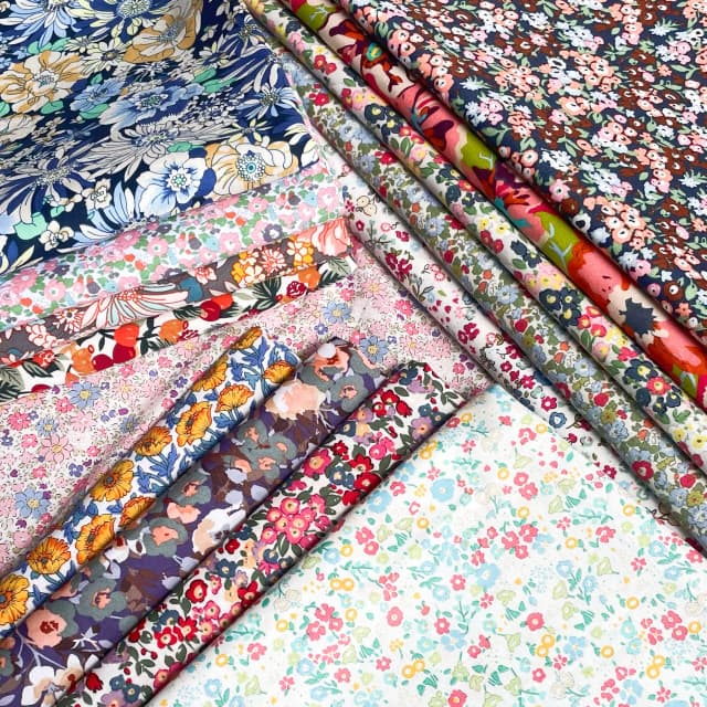 100% Pure Fabric Cotton 40S Like Liberty Fabric Digital Printing For Sewing Cloth Dresses Skirt Kids Design summer Fabric