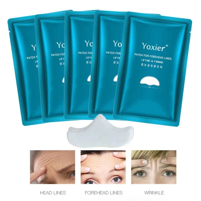 Trán Dòng Xóa Nhăn Miếng Dán Trán Mặt Nạ Làm Săn Chắc Làm Mờ Vết Nhăn Trị Dán Hyaluronic Chống Lão Hóa Nâng Chăm Sóc Da