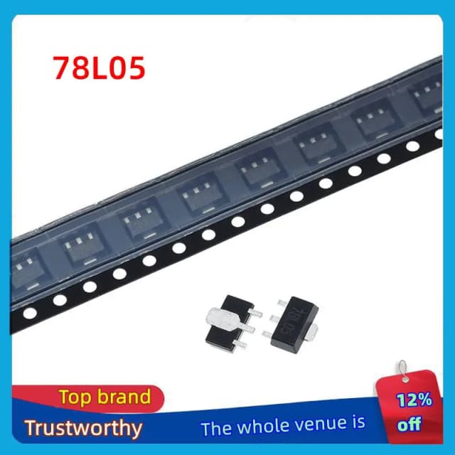 TZT 10/50PCS 78L05 5V for Power module